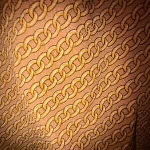 michael kors 2xl gold chain shirt Top Blouse